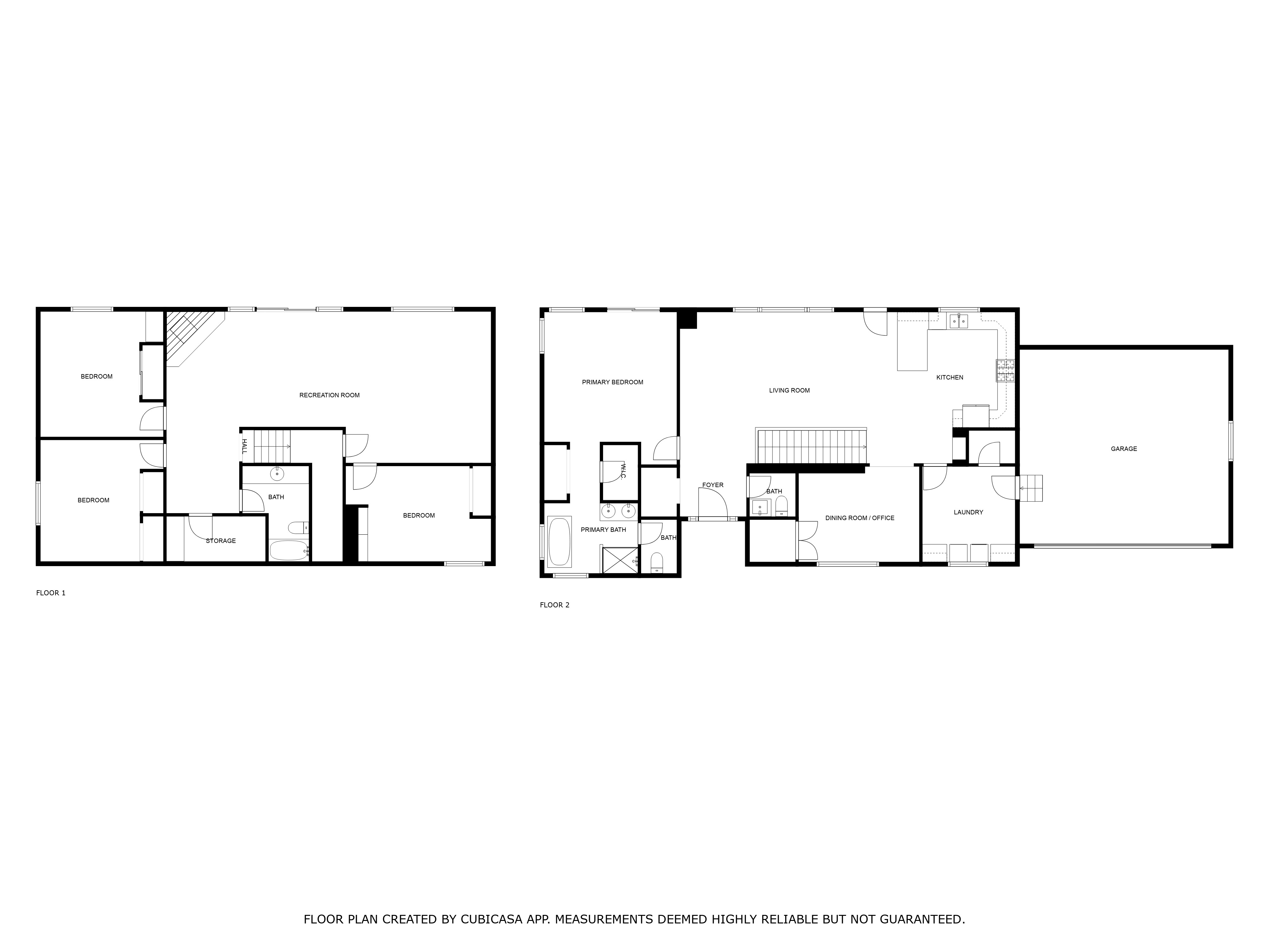 View of room layout