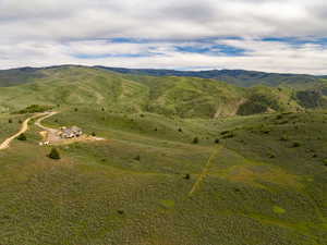 View of mountain background