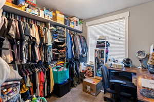 Office/Walk-in Closet Room