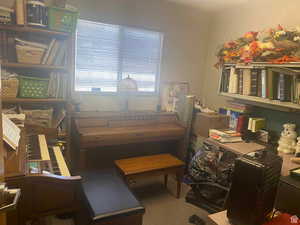 View of carpeted office