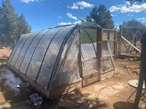 View of greenhouse