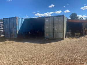 View of outdoor structure