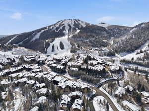 View of mountain background