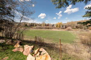 View of yard with a view of rural / pastoral area