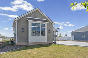 View of outdoor structure