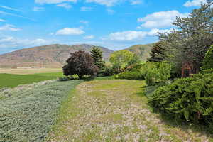 View of mountain backdrop