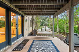 Back Patio from Walk-Out Basement