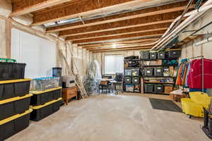 View of basement