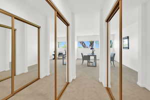 2nd bedroom hallway/closets