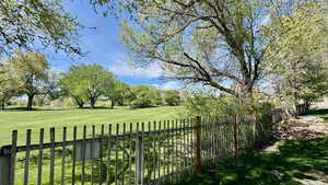 View at back of 2554 building, of Forest Dale golf course