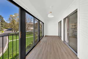 Enclosed patio