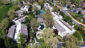 Aerial view Forest Glen community