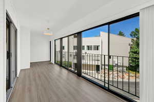Enclosed patio