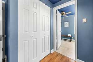 Double Closet in master + extra walk in closet inside of bathroom