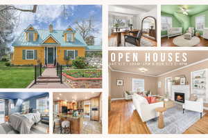 View of marketing collateral with multiple images