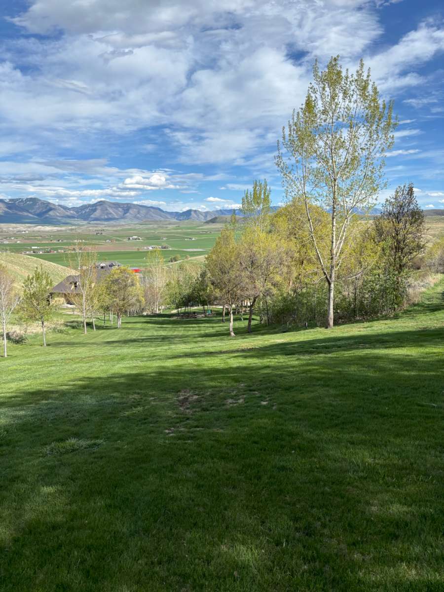 View of property's community featuring a mountain view and a rural view