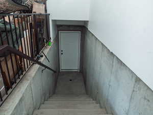 View of stairs