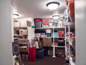 View of storage room