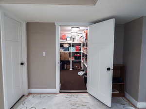 View of closet