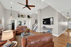 Hallway down to Primary bedroom