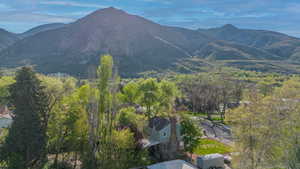 View of mountain backdrop