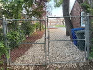 View of gate