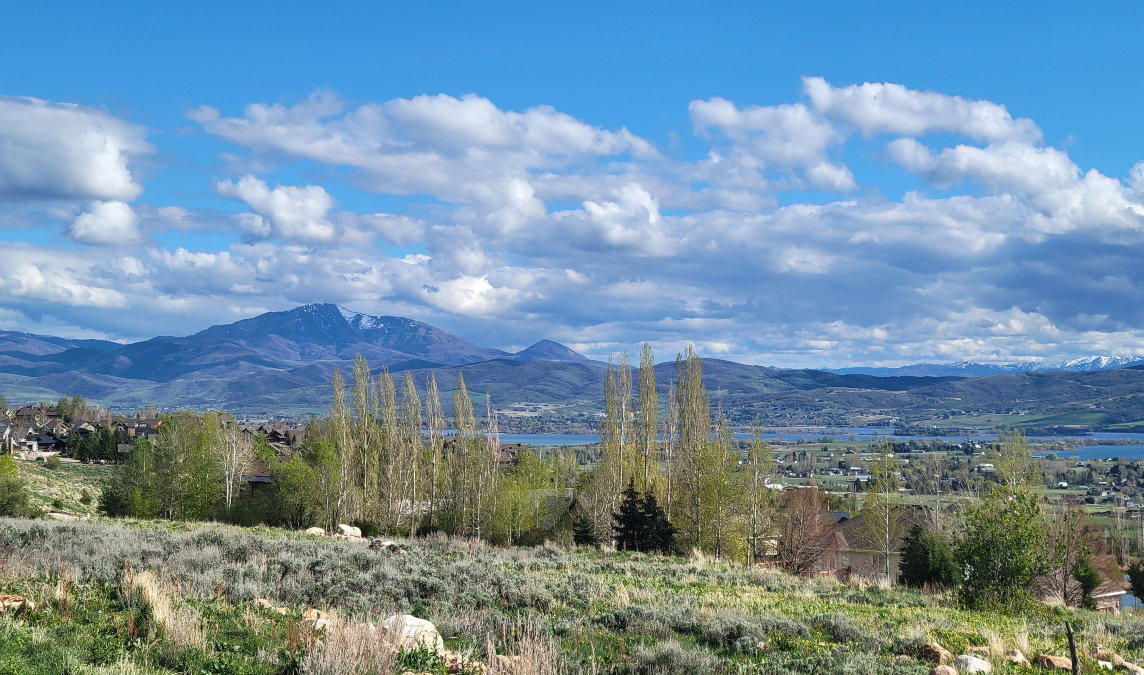 View of Pineview Reservoir