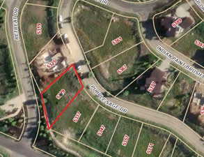 Map of property location with property boundaries highlighted