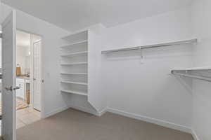 HUGE master walk-in closet