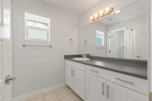 2nd Level full bathroom