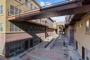 Community courtyard