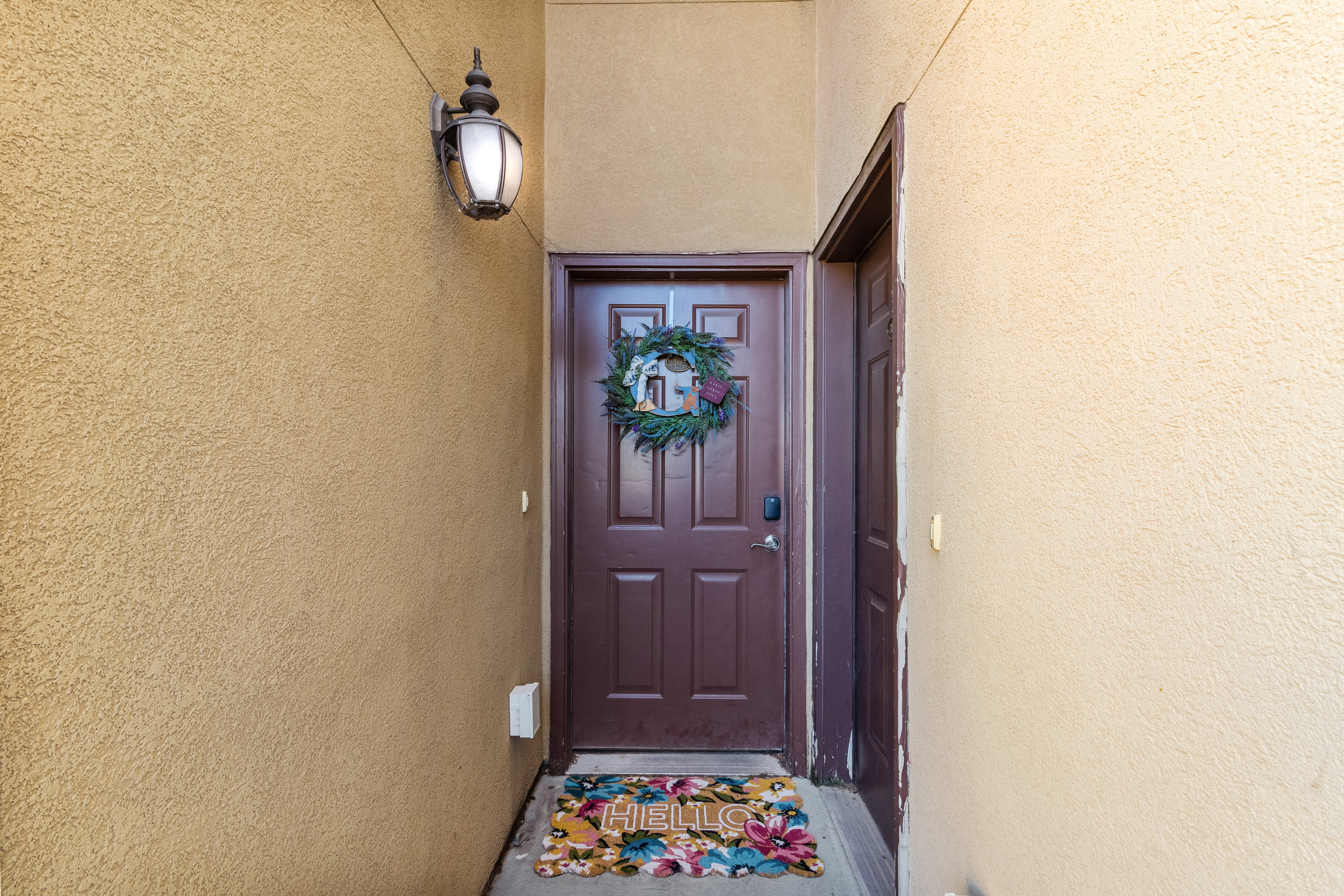 Unit is located in the very SouthWest corner of the complex.  Very quiet and secluded.