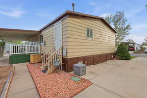 View of property exterior