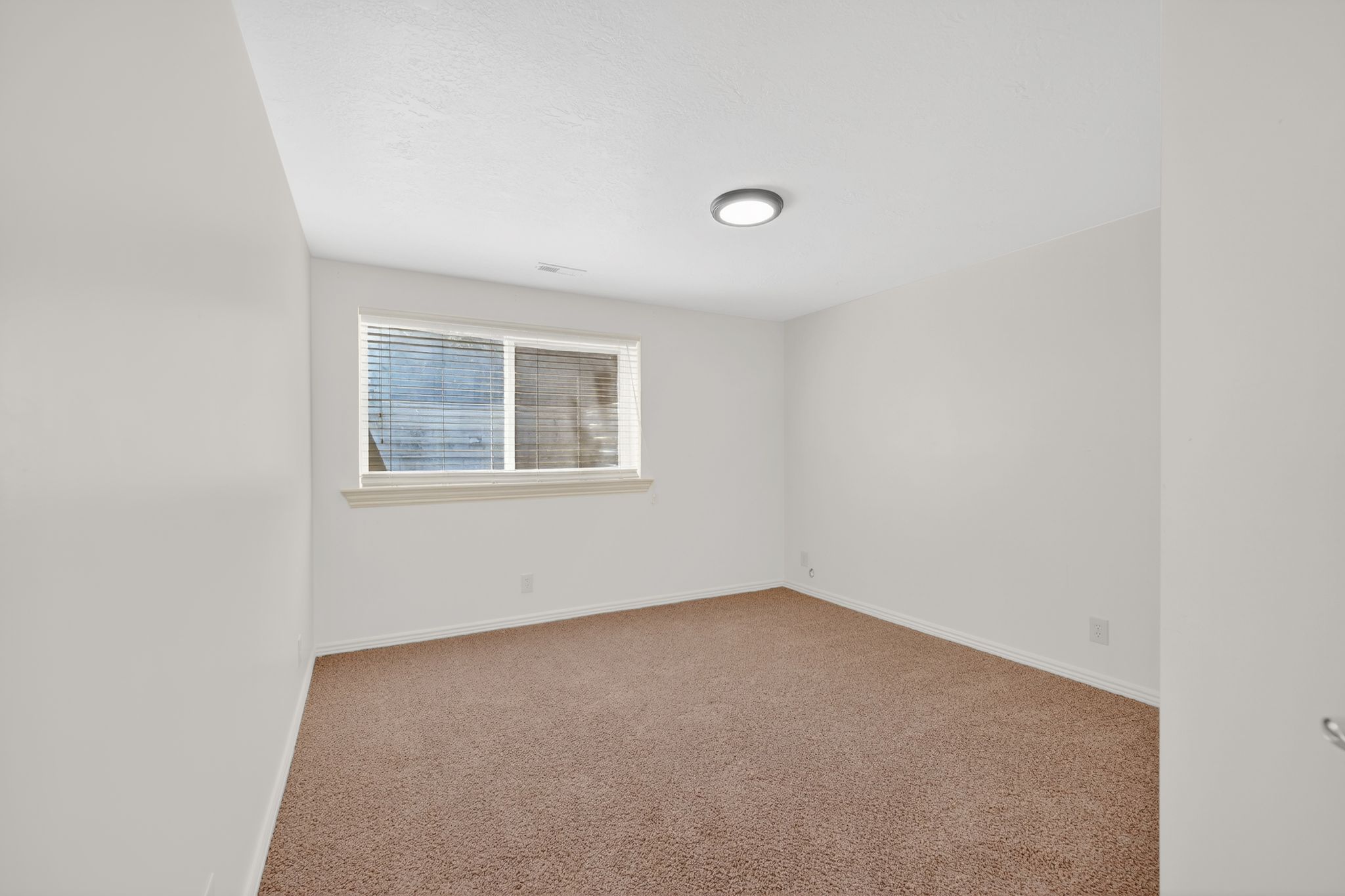 Unfurnished room featuring baseboards and carpet