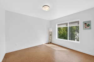 Spare room with baseboards