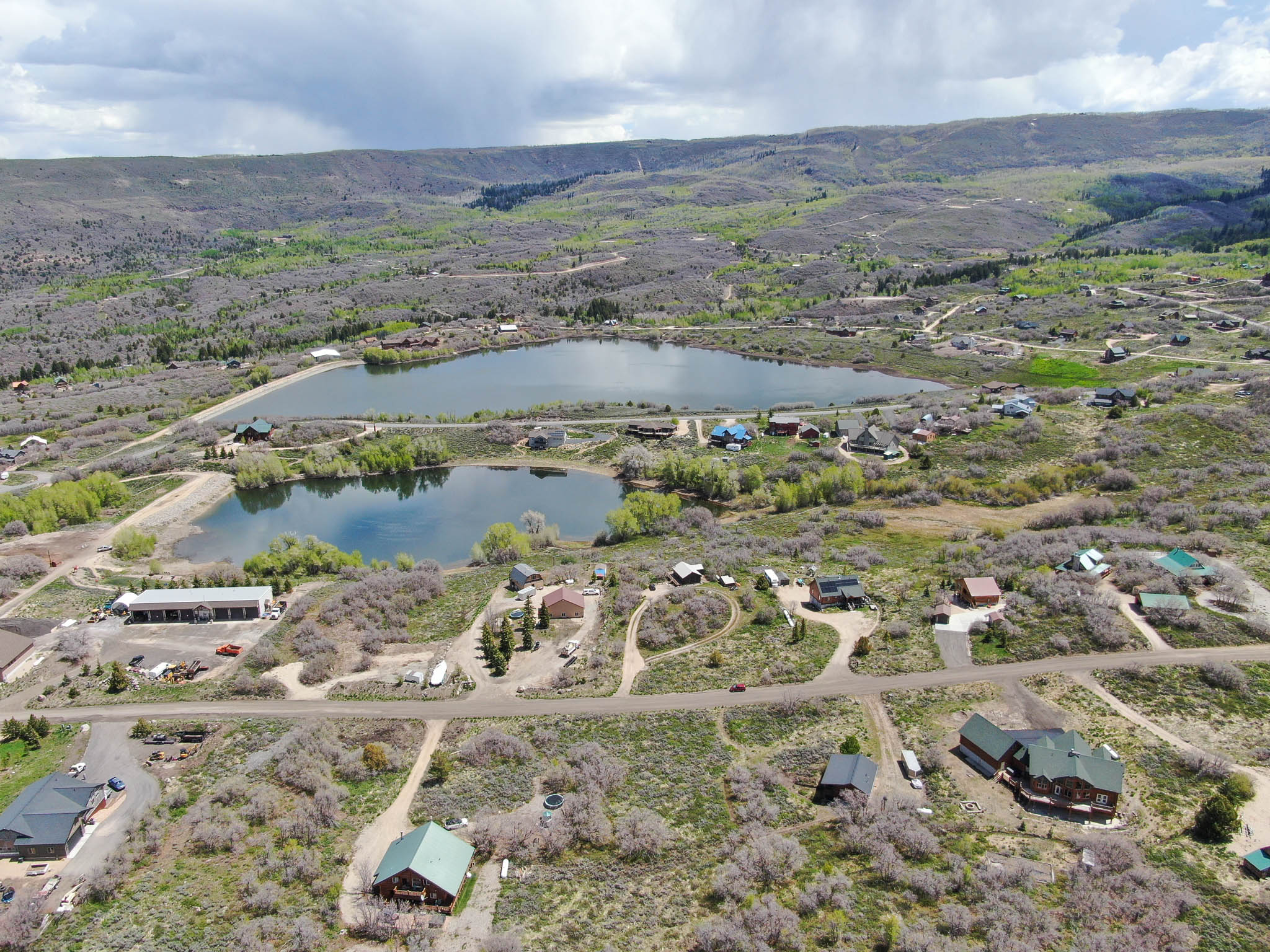 Bird's eye view - East