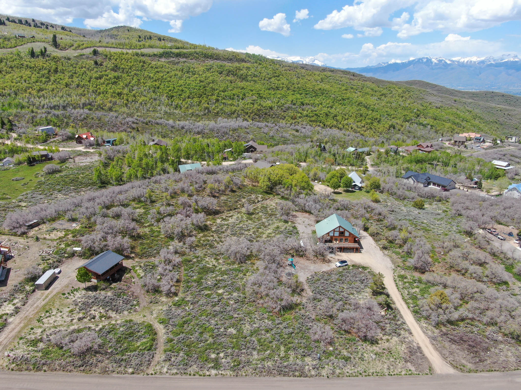 Aerial view of Property