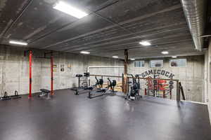 View of exercise room