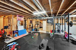 View of workout room