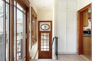 Doorway with plenty of natural light