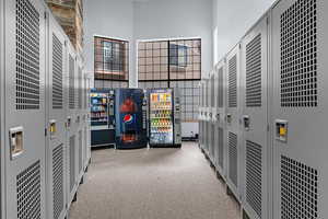 Surrounding community featuring a high ceiling