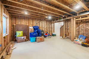 View of basement