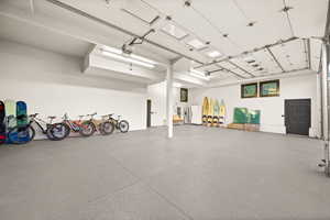 extra large extra wide 3 car garage