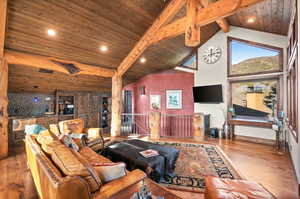 second floor open living space