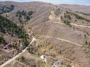 View of mountain background