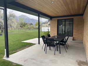 Mount Olympus from patio