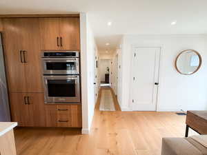 Front entry into hall