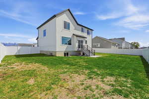 Rear view of property