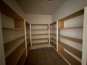 View of storage area