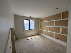View of spare room